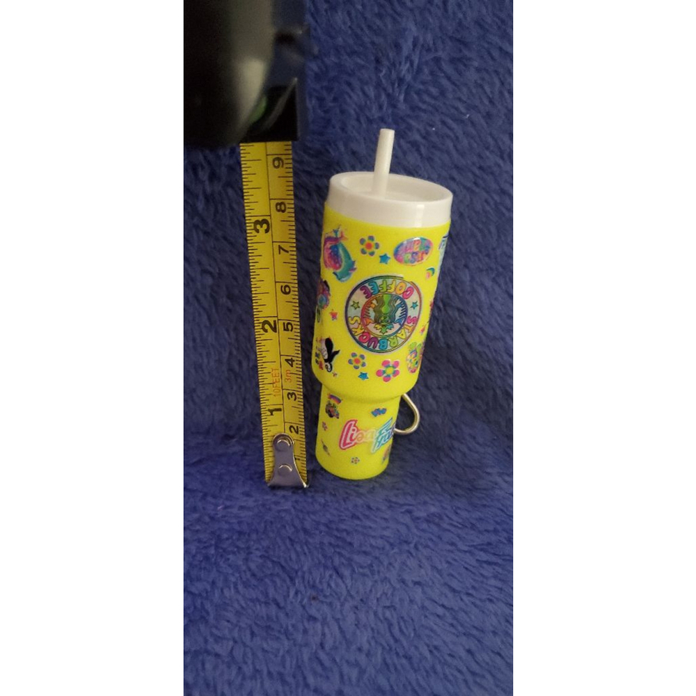 Starbucks Yellow Multi-color Tumbler Keychain - Picture 3 of 5